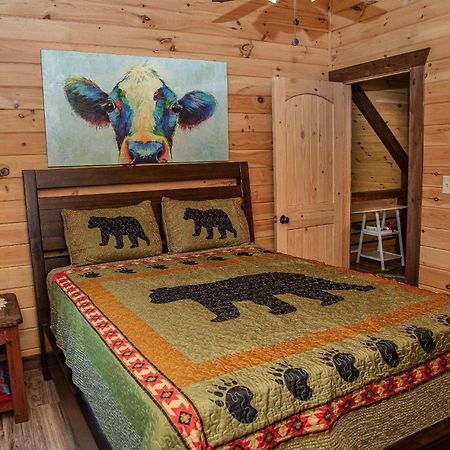 Adore The Smores Rustic Mountain Charm Outdoor Spaces And A Cozy Hot Tub Blue Ridge Luaran gambar